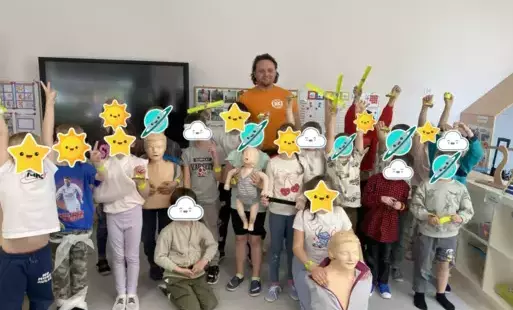 Zdjęcie do Wizyta w Przedszkolu Publicznym nr 3 im. Kubusia Puchatka w Pruszczu Gdańskim